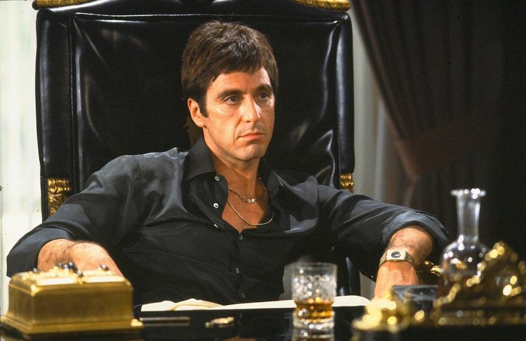 Al Pacino é Scarface: dias 22, 23 e 26 de novembro