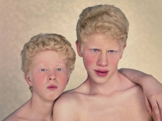 Retrato da série Albinos, de Gustavo Lacerda Retrato da série Albinos, de Gustavo Lacerda