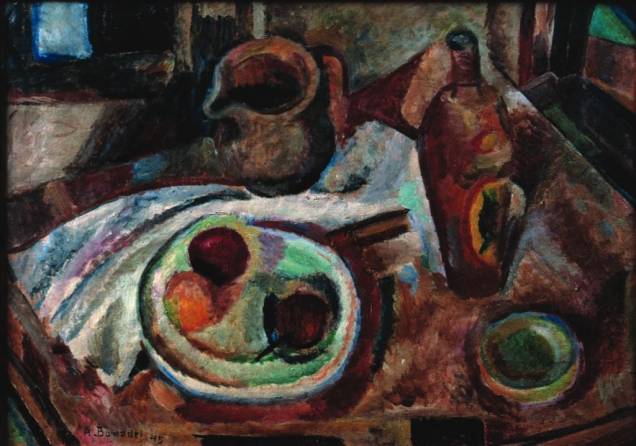 Núcleo, de Aldo Bonadei: natureza-morta de 1945 é influenciada pelo trabalho de Paul Cézanne