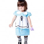 Alice no País das Maravilhas, opção da Paçoca: R$ 138,00 em tamanhos para crianças de 6 meses a 6 anos