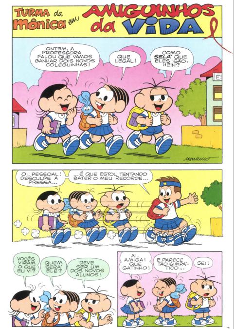 Turma da Mônica ganha personagens com HIV em edição especial
