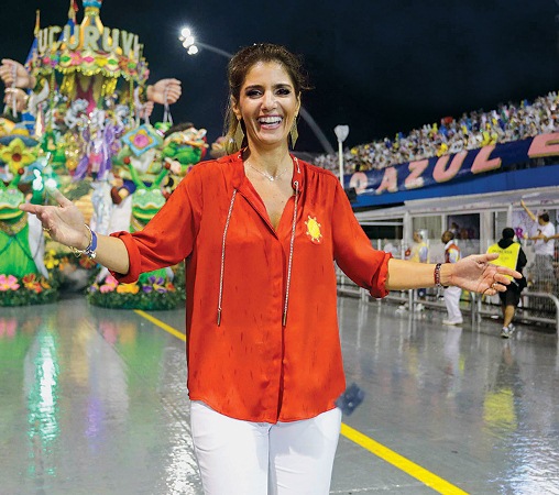 Ana Estela: estreia no Anhembi (foto Alice Vergueiro / Futura Press)