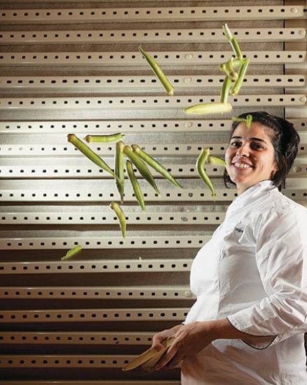 Ana Luiza Trajano: âncora de programa sobre cozinha brasileira (foto: Lucas Lima)