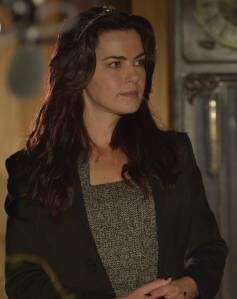 Ana Paula Arósio no set de filmagem de ‘A Floresta que Se Move’ (Foto: Divulgação) Ana Paula Arósio no set de filmagem de ‘A Floresta que Se Move’ (Foto: Divulgação)