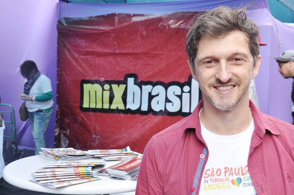 André Fischer, organizador do Mix Brasil: "Não foi censura!"