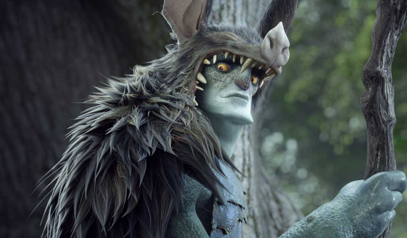 O destruidor Mandrake de Reino Escondido: o ator Christoph Waltz dubla o personagem na versão legendada