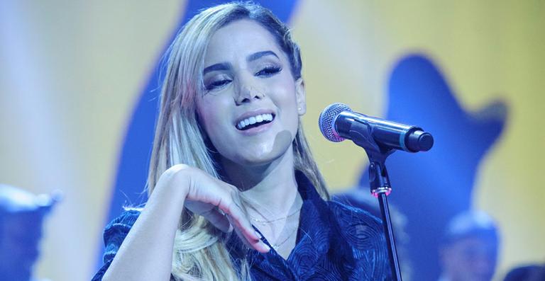 Anitta de visual novo: adoro suas músicas (Foto: Reprodução/TV Globo)