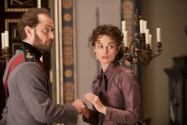 Jude Law e Keira Knightley: Karenin e Anna