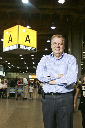 Antonio Miguel Marques, presidente do GRU Airport: novas vagas para carros (Foto: Mario Rodrigues)