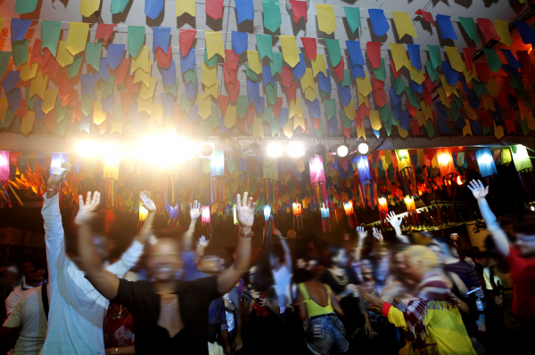 Festa de São João, no Pelourinho: mês de junho animado (Foto: Amanda Oliveira/GOVBA)
