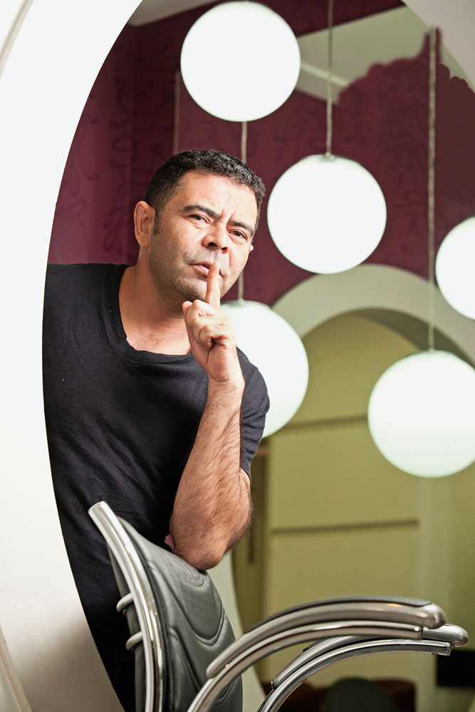 Pereira brinca com seu estilo low profile: "Acho cafona ser aparecido" (Foto: Fernando Moraes)