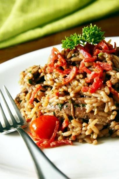 Clubinho Gastronômico: arroz de pato do chef Carlos Bertolazzi (R$ 20,00)