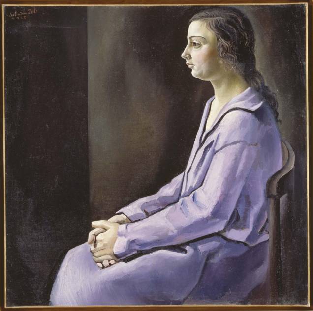 Retrato de mi Hermana (1925: tela de seu início de carreira Retrato de mi Hermana (1925: tela de seu início de carreira