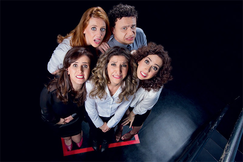 Sheila Friedhofer, Victor Bittow, Marianna Armellini, Renata Augusto e Cristiane Wersom estão no elenco da comédia Riso Nervoso — As Olívias em Cinco Histórias Neuróticas