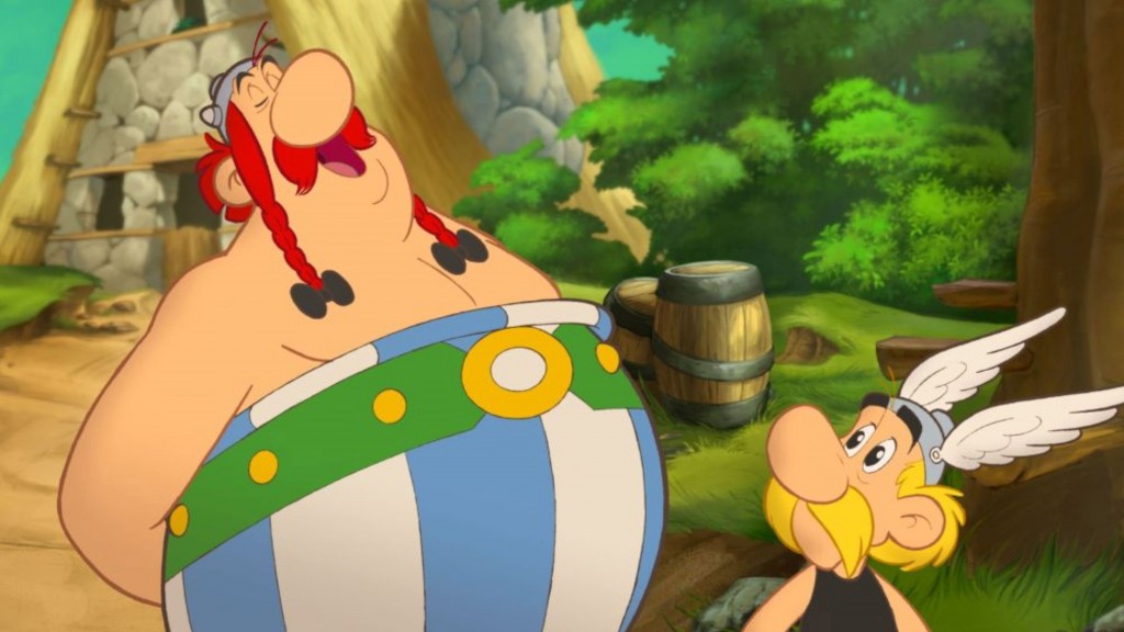 Asterix e Obelix: dupla de gauleses luta contra os romanos 