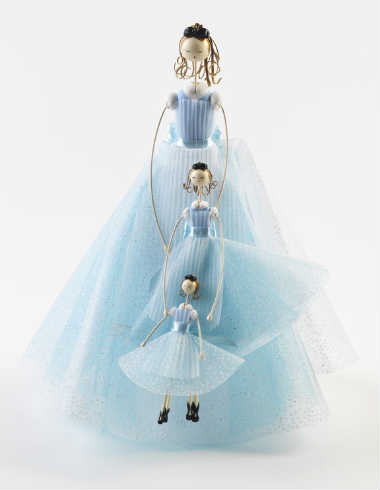 Bonequinhas inspiradas em Alice, do Atelier Caiu do Céu