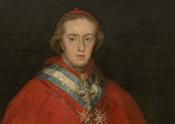 Retrato do Cardeal Luis Maria de Borbon y Vallabriga - Goya