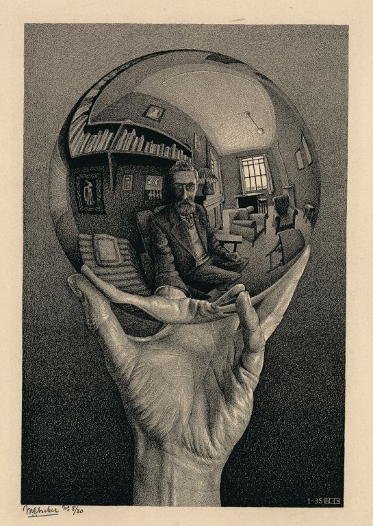 Autorretrato de Escher