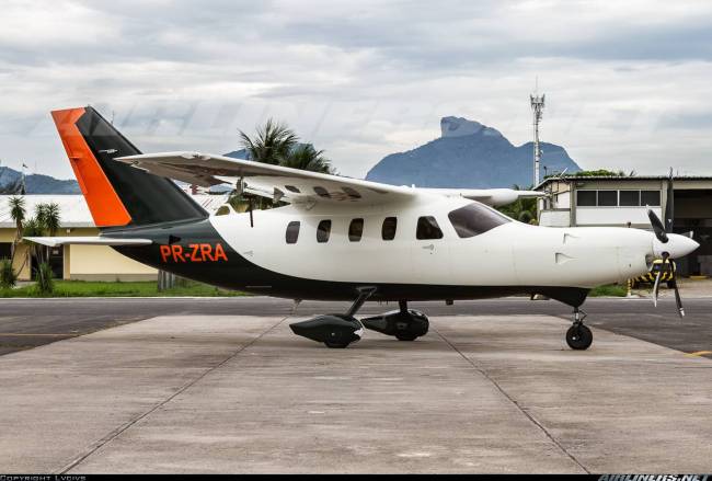 Avião PR-ZRA acidente Casa Verde