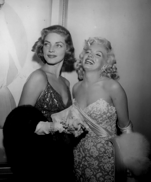 Bacall e Marilyn Monroe: a disputa pela coroa de diva