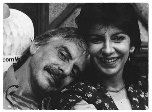 Com Marília Pera em Bar Esperança, de 1983