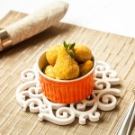 Petisco: por&ccedil;&atilde;o de coxinhas