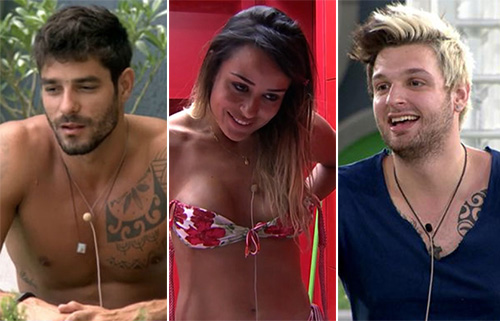 Motivos para eliminar Letícia, Diego ou Cássio no paredão do BBB 14