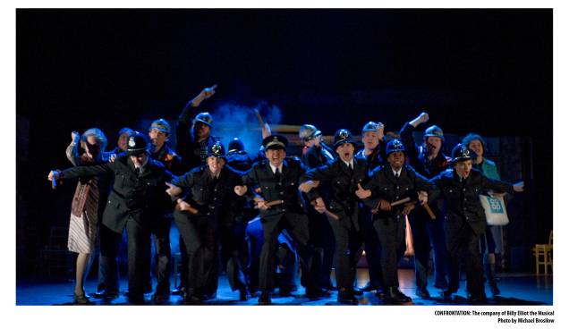 	Cena do musical Billy Elliot: montagens em Londres, Nova York e Sydney