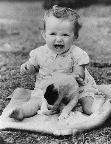 A linda bebê Mary Louise Streep, nascida em 1949