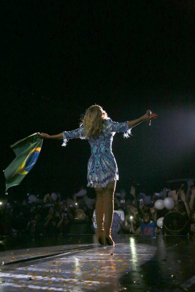 Beyoncé em show em Belo Horizonte em 11/9/2013