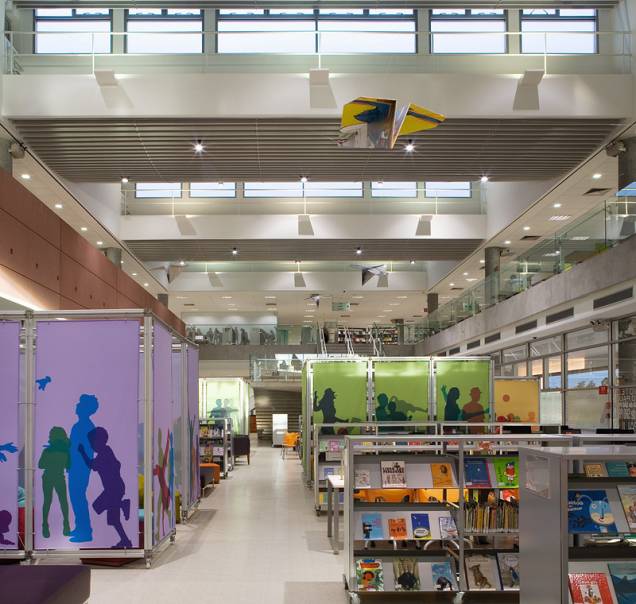 A Biblioteca de São Paulo tem 11 306 títulos infantis, entre livros e DVDs