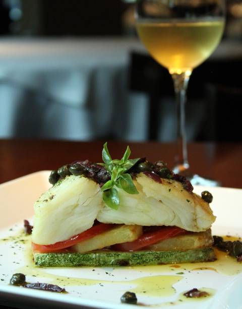 Bacalhau com Legumes