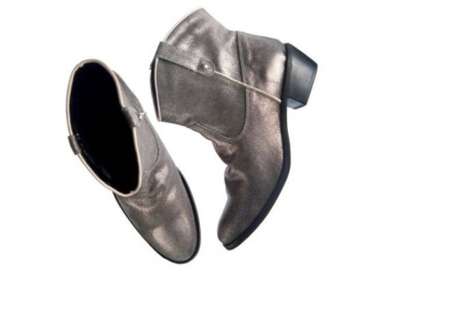 Bota de couro sintético Mundial Calçados