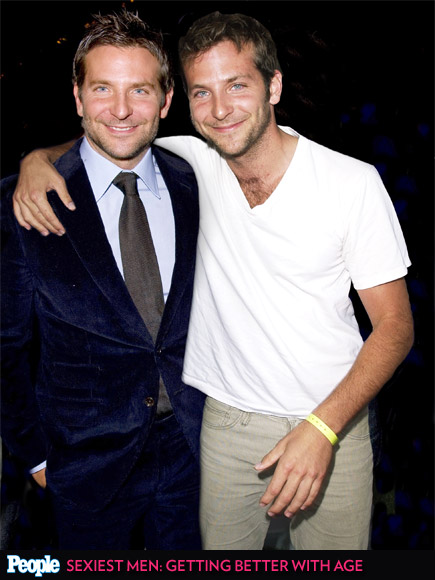 Bradley Cooper em 2014 e em 2002