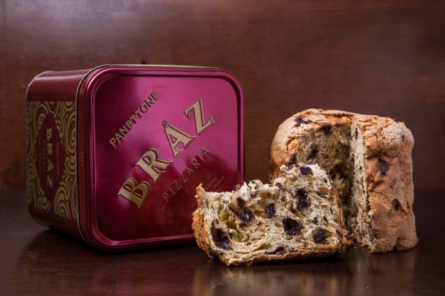 Chocotone com laranja, da Bráz Chocotone com laranja, da Bráz