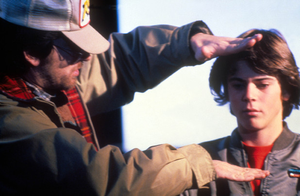 Steven Spielberg dirige C. Thomas Howell 