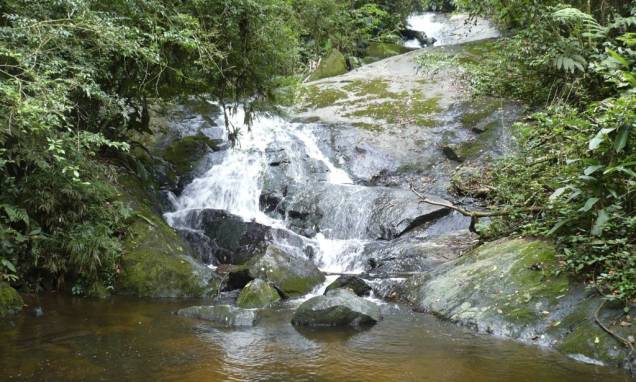 Cachoeira no Parque Estadual da Cantareira