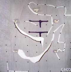Caco (1988) feito com lona que cobria embarcações
