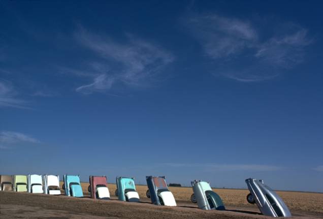 Ant Farm, Cadillac Ranch: também pode ser vista no CCSP