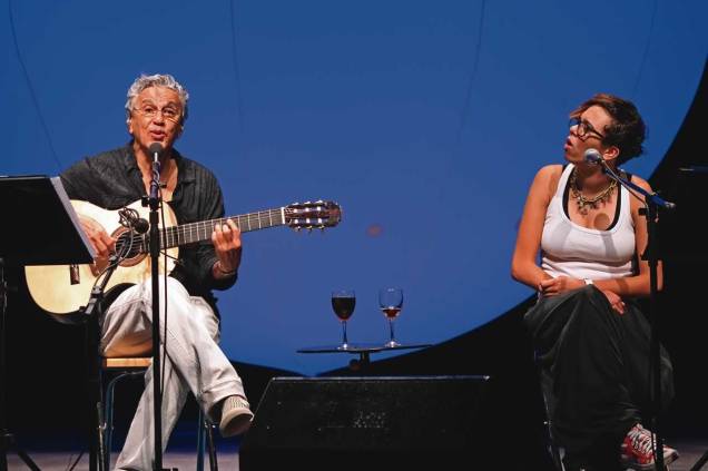 Caetano Veloso e Maria Gadú: única apresentação no Via Funchal