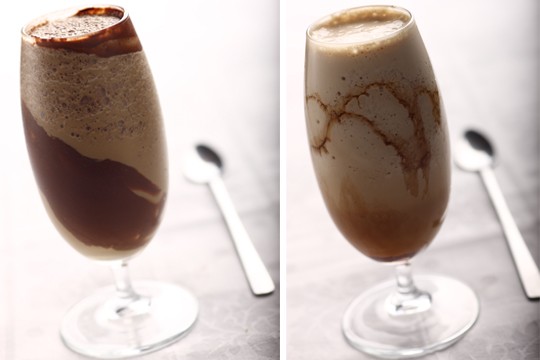 No Oscar Café, dois drinques gelados: Nutella e caramelo incrementam as sugestões