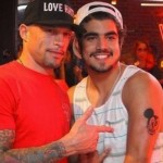 Caio Castro: pelo menos a tatuagem foi feita de graça no Rock in Rio