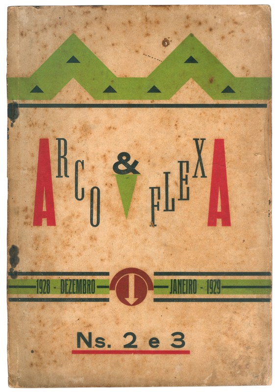 Capa da revista Arco e Flexa, de 1928/1929 Capa da revista Arco e Flexa, de 1928/1929