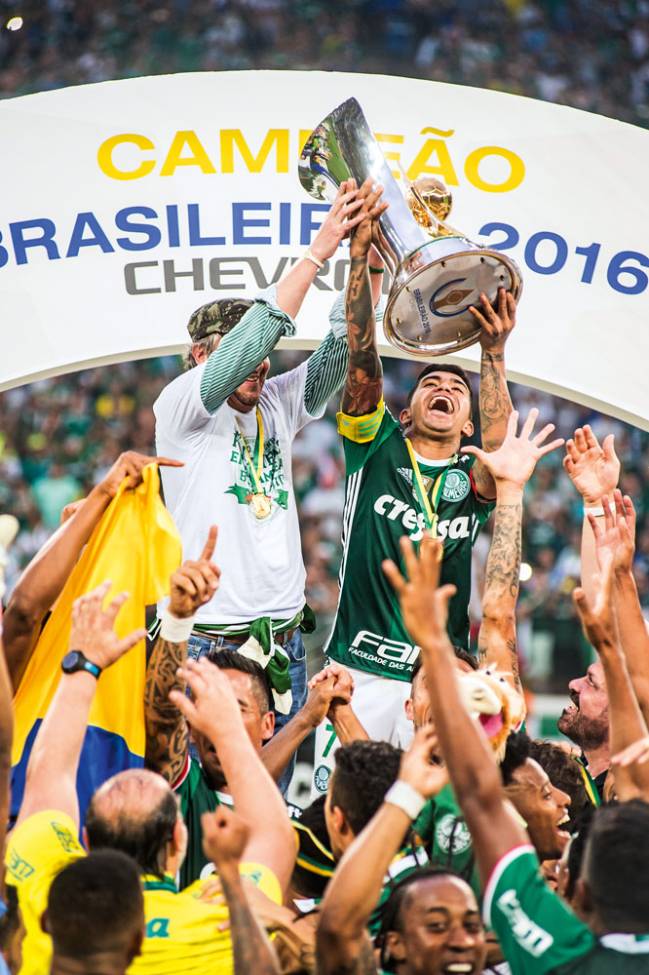 Palmeiras: campeão do Brasileirão (Foto: Alexandre Battibugli)