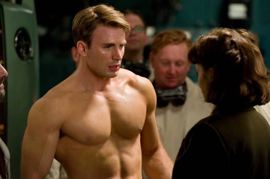 Chris Evans: ator é Steve Rogers, o Capitão América