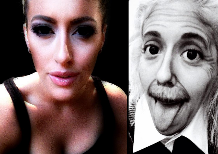 carly-paige-makeup-kim-kardashian-e-albert-einstein