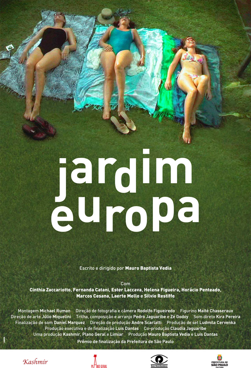 Cartaz do filme "Jardim Europa": estreia em 25 de setembro no Caixa Belas Artes (Divulgação)
