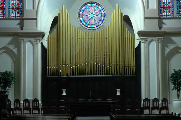 Catedral Evangélica: órgão com 1.700 tubos