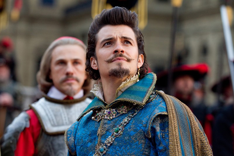 Orlando Bloom vive o Duque de Buckingham: Os Três Mosqueteiros 3D