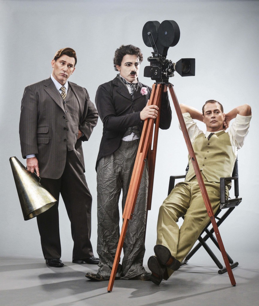"Chaplin, o Musical": Paulo Goulart Filho, Jarbas Homem de Mello e Marcello Antony (Foto: Páprica)